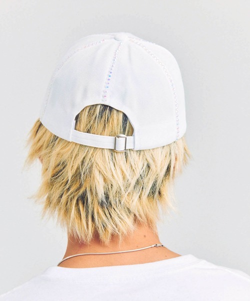 GALLIS ADDICTION（ガリスアディクション）の「GA RHINESTONE-D CAP（キャップ・メンズ・ブラック/ホワイト/ピンク・FREE）」の20枚目の写真