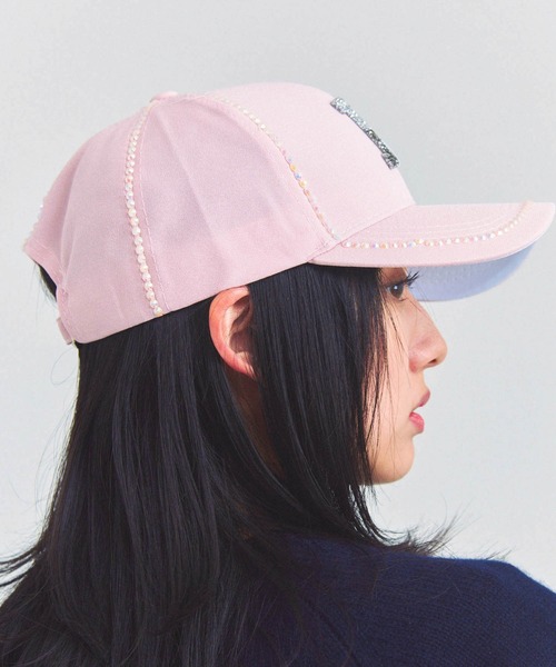 GALLIS ADDICTION（ガリスアディクション）の「GA RHINESTONE-D CAP（キャップ・メンズ・ブラック/ホワイト/ピンク・FREE）」の13枚目の写真