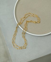 ボリュームチェーンマルチネックレス