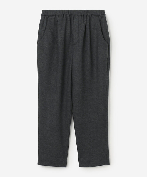 Morris & Sons（モリスアンドサンズ）の「MORRIS & SONS | ウールスムース イージーパンツ WOMEN（その他パンツ・レディース・チャコール/ライトグレー/ブラック/グレー・1/0）」の4枚目の写真