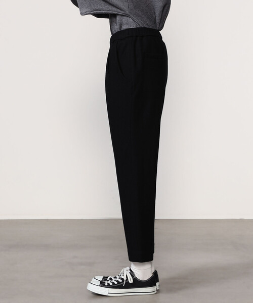 Morris & Sons（モリスアンドサンズ）の「MORRIS & SONS | ウールスムース イージーパンツ WOMEN（その他パンツ・レディース・チャコール/ライトグレー/ブラック/グレー・1/0）」の12枚目の写真