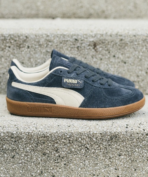PUMA(プーマ)の「PALERMO 396463-81(スニーカー・メンズ・グレー・29.0cm/28.5cm/27.0cm/26.5cm/26.0cm/25.5cm/28.0cm/27.5cm/25.0cm/24.5cm/24.0cm/23.5cm/23.0cm/22.5cm)」の2枚目の写真