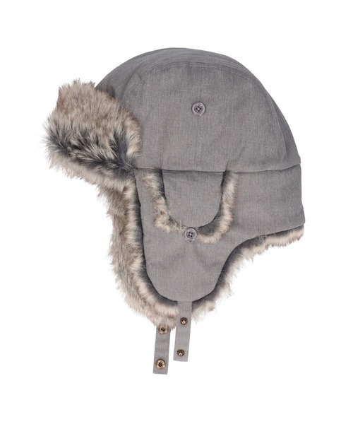 milsa（ミルサ）の「milsa/ミルサ フェイクファー 3WAYフライトキャップ（キャップ・レディース・グレー/ブラック/ブラウン/ベージュ・60cm）」の9枚目の写真