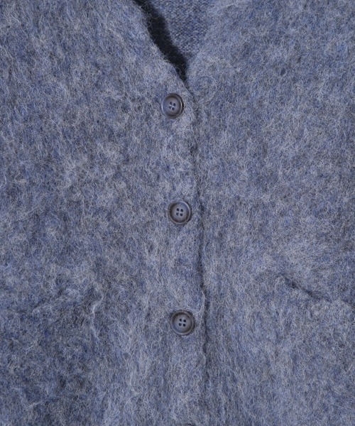 VIBGYOR(ヴィブジョー)の「【Korea Select】 ボカシVネックカーディガン(CN)(カーディガン/ボレロ・メンズ・ブルー/チャコールグレー/レッド系その他・FREE)」の16枚目の写真