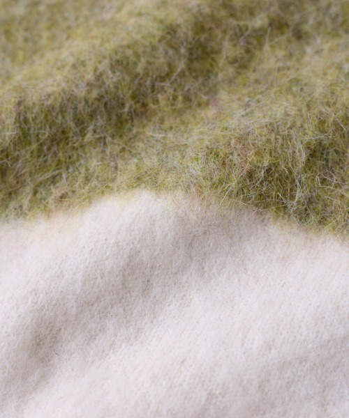 VIS（ビス）の「【WEB限定】グラデーションインターシャ起毛ニット（ニット/セーター・レディース・キナリ/チャコールグレー・FREE）」の17枚目の写真