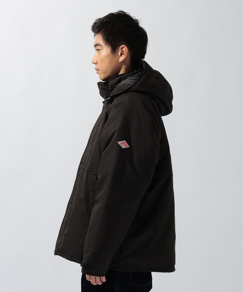 も*ち様 【極美品✨】ダントン アーミー フーデッドダウンジャケット ブラック B:MING by BEAMS（ビーミング by ビームス）DANTON / Down Army Hood