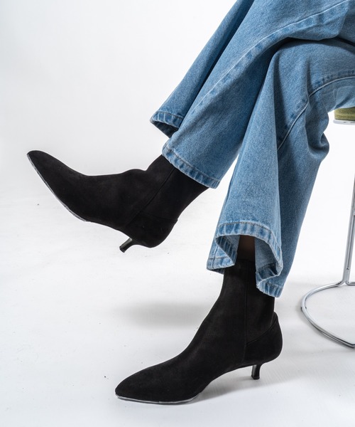 FABIO RUSCONI（ファビオルスコーニ）の「【FABIO RUSCONI】ショートブーツ　本革（ブーツ・レディース・ブラック・36/37/39/38）」の5枚目の写真