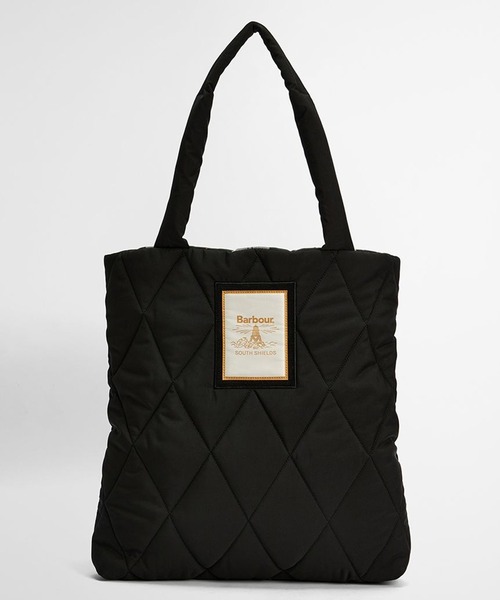 Mariahキルティングトートバッグ　ブラック Barbour】Mariah キルティング トートバッグ（トートバッグ）｜Barbour