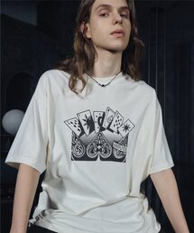 CPGN STUDIO（コンパーニョ）の「Spadil Short Sleeve Tea Cream（Tシャツ/カットソー・メンズ）」