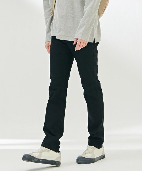 CHASECULT（チェイスカルト）の「男性バンディングスリムエアデニムパンツ-DBZK2302C03（デニムパンツ・メンズ・ブラック・70/76/82/86/92/96）」の5枚目の写真