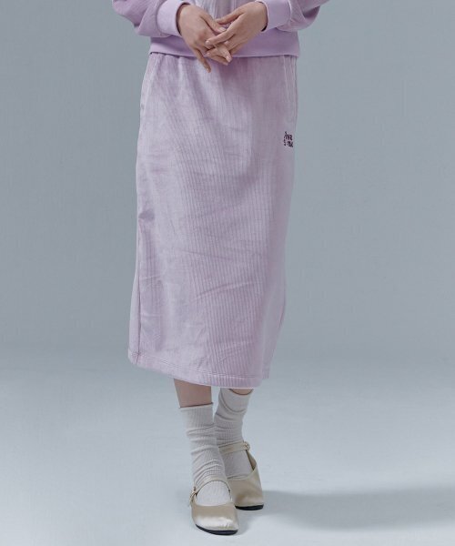 CHASECULT(チェイスカルト)の「女性起毛ロングスカート-CFRG6274D0T(スカート・レディース・バイオレット・67/70)」の1枚目の写真