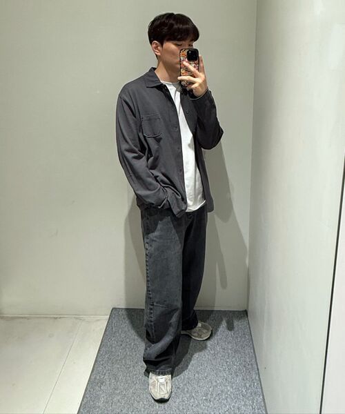 INSILENCE(インサイロンス)の「ボタンダウンジャージシャツ ブラック(シャツ/ブラウス・レディース・その他・MEDIUM/LARGE)」の9枚目の写真