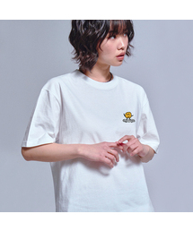 [ユニセックス]ドットボード刺繍半袖Tシャツ_2カラー