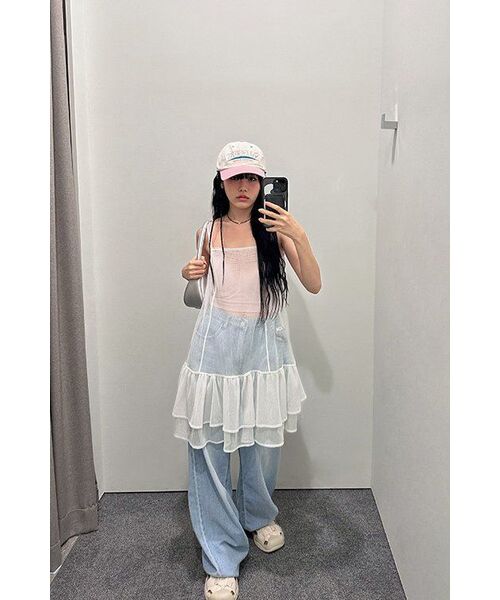 MILLO WOMEN（ミロウーマン）の「レストフリルワンピース[ホワイト]（ワンピース・レディース・その他・FREE）」の9枚目の写真
