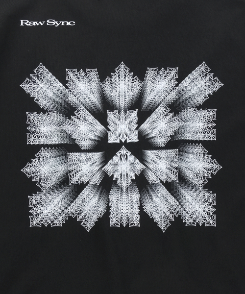 SLOWACID（スローアシッド）の「グリッドパターンロングスリーブ[ブラック]（Tシャツ/カットソー・レディース・その他・SMALL/MEDIUM/LARGE）」の4枚目の写真