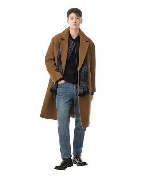 MUSINSA STANDARD（ムシンサスタンダード）の「KIPASスリムクロップドデニムパンツ[ライトインディゴ]（デニムパンツ・メンズ・その他・26/27/28/29/38/42/32/30/31/33）」の10枚目の写真
