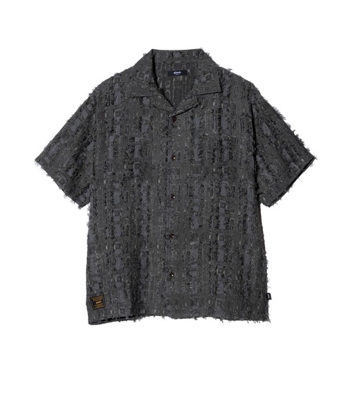 glamb(グラム)の「Fuzzy Check Shirt / ファジーチェックシャツ(シャツ/ブラウス・メンズ・カーキ/グレー・S/M/L)」の6枚目の写真