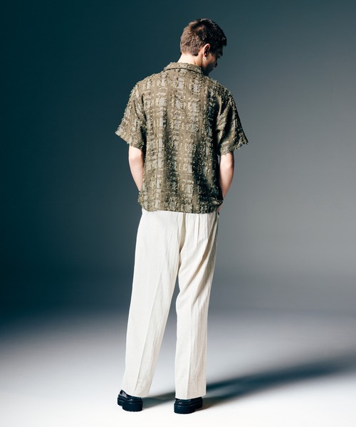 glamb(グラム)の「Fuzzy Check Shirt / ファジーチェックシャツ(シャツ/ブラウス・メンズ・カーキ/グレー・S/M/L)」の13枚目の写真