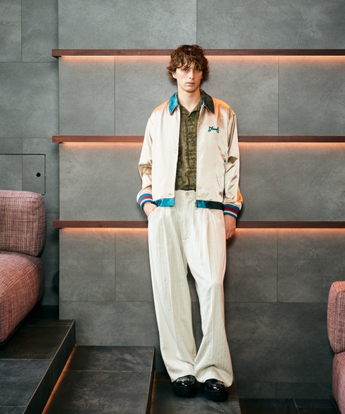 glamb(グラム)の「Fuzzy Check Shirt / ファジーチェックシャツ(シャツ/ブラウス・メンズ・カーキ/グレー・S/M/L)」の16枚目の写真