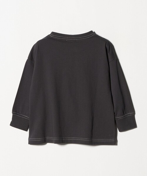 green label relaxing（グリーンレーベルリラクシング）の「【別注】＜Disney＞キャラクター ロングスリーブTシャツ / キッズ 100cm―130cm（Tシャツ/カットソー・キッズ・ダークグレー/ホワイト/オリーブ・120cm/100cm/130cm/110cm）」の9枚目の写真