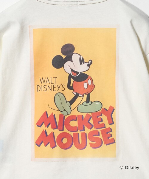 green label relaxing（グリーンレーベルリラクシング）の「【別注】＜Disney＞キャラクター ロングスリーブTシャツ / キッズ 100cm―130cm（Tシャツ/カットソー・キッズ・ダークグレー/ホワイト/オリーブ・120cm/100cm/130cm/110cm）」の17枚目の写真