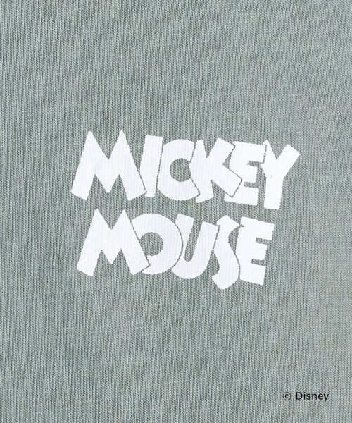 green label relaxing（グリーンレーベルリラクシング）の「【別注】＜Disney＞キャラクター ロングスリーブTシャツ / キッズ 100cm―130cm（Tシャツ/カットソー・キッズ・ダークグレー/ホワイト/オリーブ・120cm/100cm/130cm/110cm）」の21枚目の写真