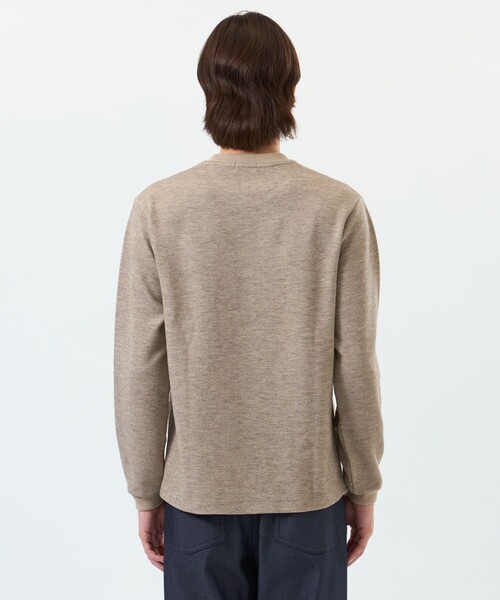 MACKINTOSH PHILOSOPHY（ﾏｯｷﾝﾄｯｼｭ ﾌｨﾛｿﾌｨｰ）の「起毛ブリスター クルーネックロンＴ（Tシャツ/カットソー・メンズ・ホワイト/ダークネイビー/ベージュ系その他/ブラック/グレー系その他・38/40/42）」の17枚目の写真