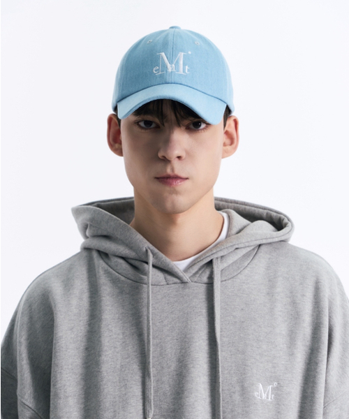 MUCENT（ムセント）の「シグネチャーボールキャップ（ライトデニム）（キャップ・レディース・ライトインディゴブルー・FREE）」の10枚目の写真