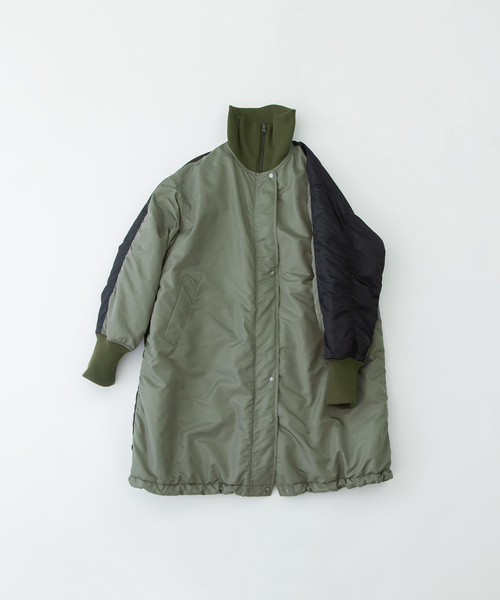 セール】ナイロンツイルバイカラーリバーシブルコート（その他アウター