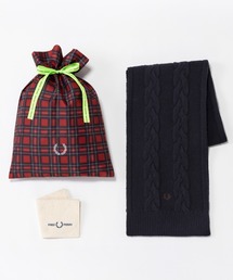 FRED PERRY | ZOZO限定ギフトセット／フレッドペリーマフラー＆タオルハンカチセット(マフラー)