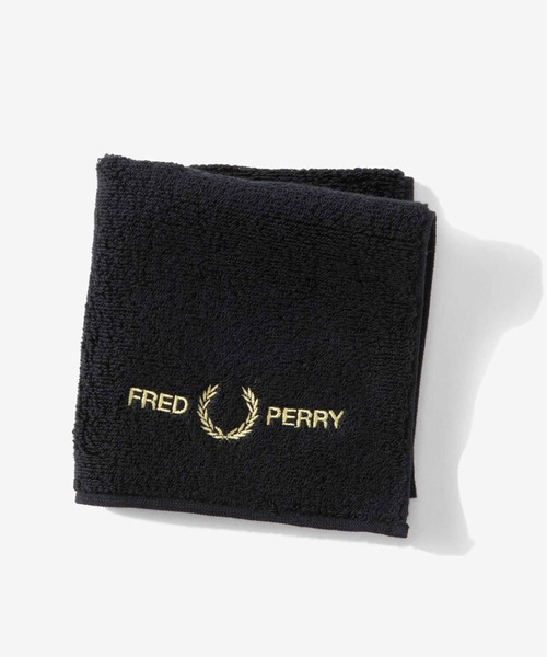 FRED PERRY（フレッドペリー）の「ZOZO限定ギフトセット／フレッドペリーマフラー＆タオルハンカチセット（マフラー・メンズ・ベージュ/ネイビー・ONE SIZE）」の13枚目の写真