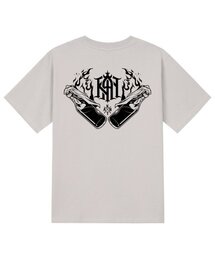 KTC0116 革命軍 半袖Tシャツ - ベージュ