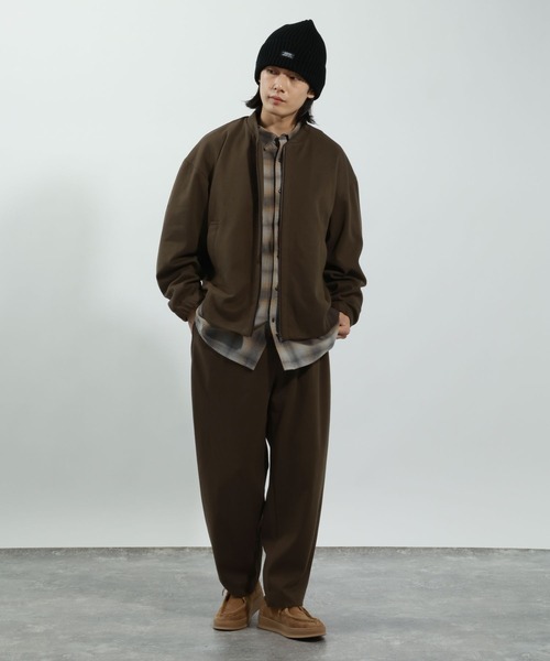 BAYFLOW（ベイフロー）の「[セットアップ可]ウールライクワイドトラウザー【ストレッチ】（その他パンツ・メンズ・ブラウン/ブラック・MEDIUM/LARGE）」の22枚目の写真
