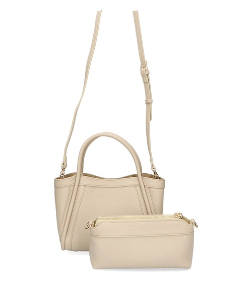 MISCH MASCH（ミッシュマッシュ）の「2WAYチューブストラップハンドバッグ（ハンドバッグ・レディース・グレー・ﾌﾘ-）」の8枚目の写真