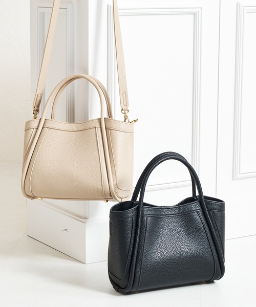 MISCH MASCH（ミッシュマッシュ）の「2WAYチューブストラップハンドバッグ（ハンドバッグ・レディース・グレー・ﾌﾘ-）」の7枚目の写真