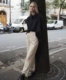 CORDUROY STRAIGHT PANTS_IVORY
