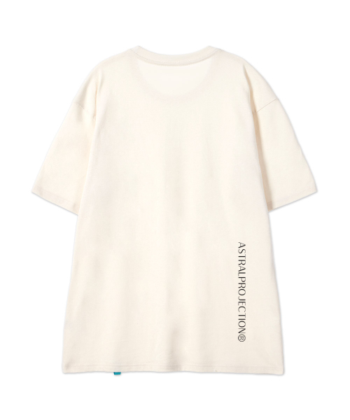 ASTRAL PROJECTION（アストラルプロジェクション）の「[ダブルリング]コットンルーズフィット半袖Tシャツ_バターミルク（Tシャツ/カットソー・メンズ・その他・LARGE/MEDIUM/X-LARGE/XX-LARGE）」の3枚目の写真