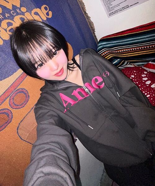 AMESWORLDWIDE（アメスワールドワイド）の「BASIC LOGO HOODIE ZIP UP CHARCOAL（パーカー・メンズ・その他・SMALL/MEDIUM/LARGE）」の17枚目の写真