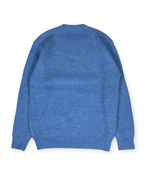 BORN SLIPPY(ボーンスリッピー)の「Soft Hachi Cushion Round Knit (Blue)(ニット/セーター・メンズ・その他・FREE)」の4枚目の写真