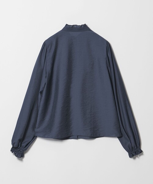 Steven Alan(スティーブンアラン)の「<Steven Alan>フリル ブラウス(シャツ/ブラウス・レディース・ネイビー/ナチュラル・S/M)」の17枚目の写真
