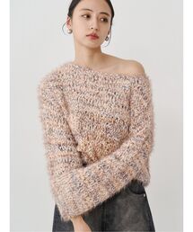 MURUA | MIXシャギールーズニット(ニット/セーター)