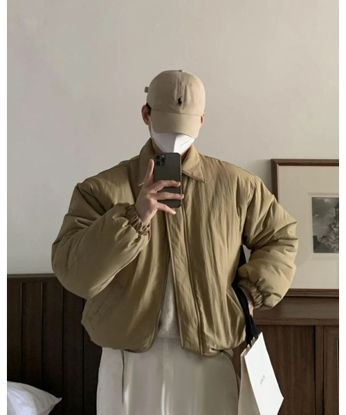 NUS(ナス)の「YEI Padding Jacket (beige)(ダウンジャケット/コート・メンズ・その他・FREE)」の1枚目の写真