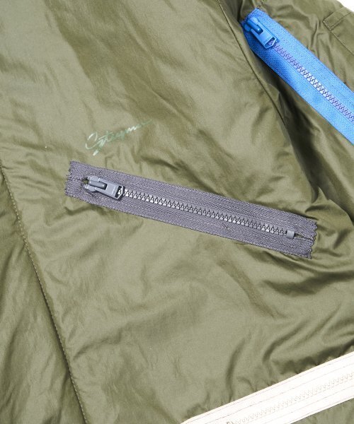 STIGMA(スティグマ)の「ZIPPER OVERSIZED FISHTAIL PARKA KHAKI(ミリタリージャケット・メンズ・その他・LARGE/X-LARGE)」の5枚目の写真
