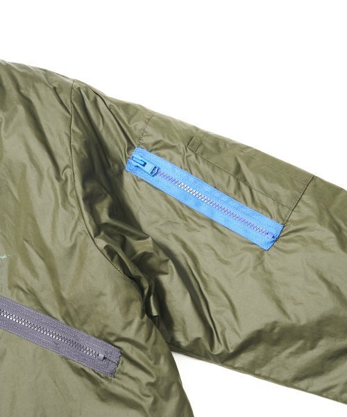 STIGMA(スティグマ)の「ZIPPER OVERSIZED FISHTAIL PARKA KHAKI(ミリタリージャケット・メンズ・その他・LARGE/X-LARGE)」の10枚目の写真