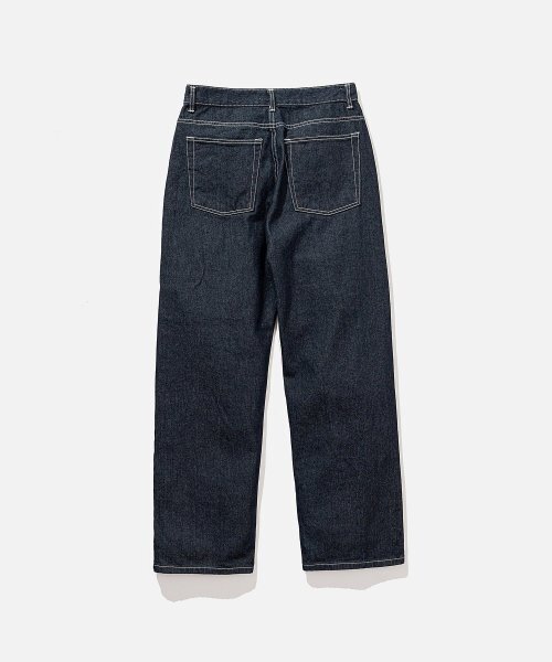 VASTIC(バスティック)の「フロントポケットアンウォッシュデニムパンツ_インディゴ(デニムパンツ・メンズ・その他・LARGE/MEDIUM/X-LARGE)」の3枚目の写真