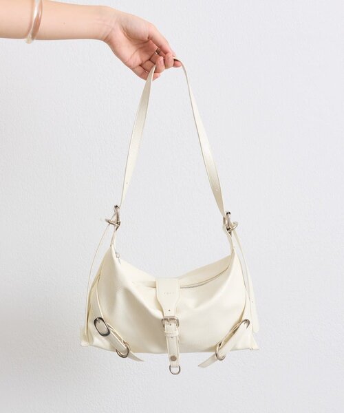 mline（エムライン）の「loti ベルトデザインショルダーBAG（ショルダーバッグ・レディース・アイボリー・ONE SIZE）」の17枚目の写真