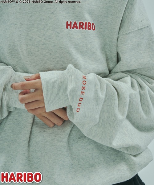 ROSE BUD（ローズバッド）の「ROSEBUD x HARIBO BEAR L/S SWEAT（スウェット・レディース・チャコールグレー/オフホワイト/ブルー・ONE SIZE）」の10枚目の写真
