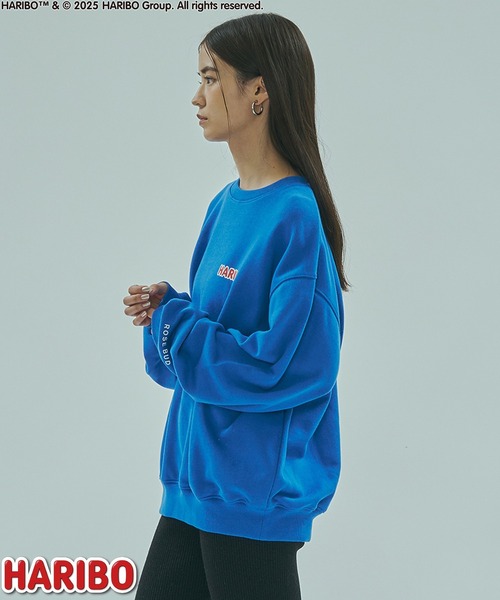 ROSE BUD（ローズバッド）の「ROSEBUD x HARIBO BEAR L/S SWEAT（スウェット・レディース・チャコールグレー/オフホワイト/ブルー・ONE SIZE）」の17枚目の写真