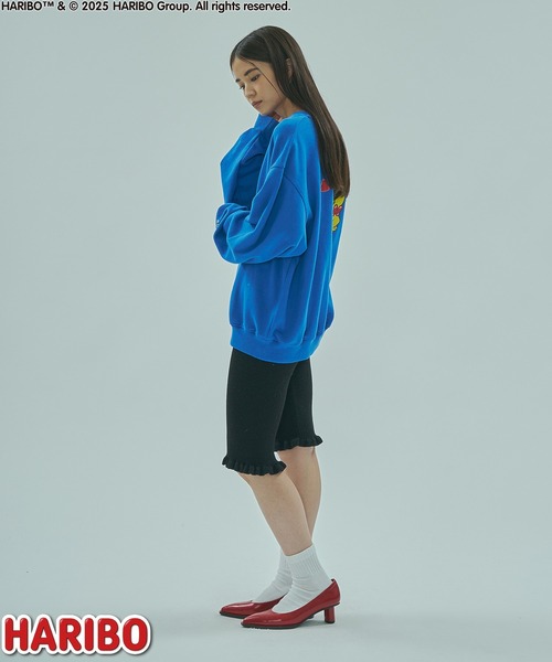 ROSE BUD（ローズバッド）の「ROSEBUD x HARIBO BEAR L/S SWEAT（スウェット・レディース・チャコールグレー/オフホワイト/ブルー・ONE SIZE）」の19枚目の写真