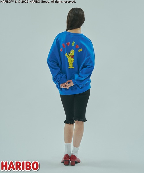 ROSE BUD（ローズバッド）の「ROSEBUD x HARIBO BEAR L/S SWEAT（スウェット・レディース・チャコールグレー/オフホワイト/ブルー・ONE SIZE）」の20枚目の写真